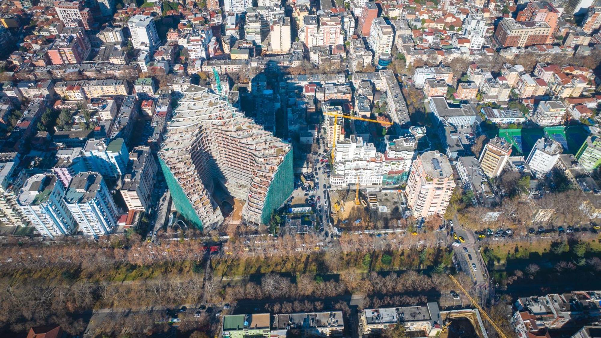 Hotel Aria Tirana Exteriér fotografie