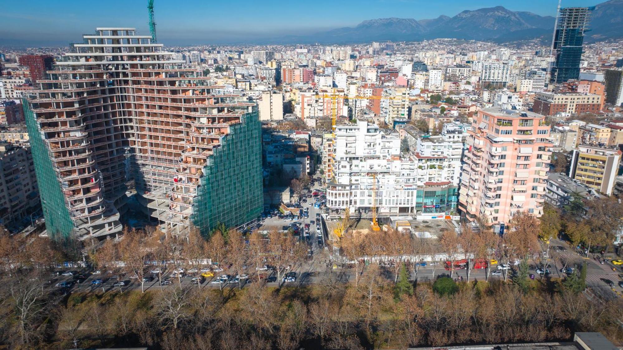 Hotel Aria Tirana Exteriér fotografie