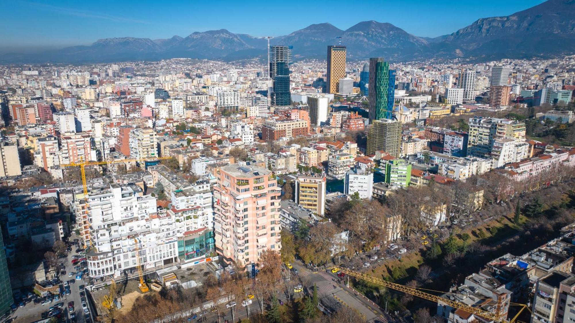 Hotel Aria Tirana Exteriér fotografie
