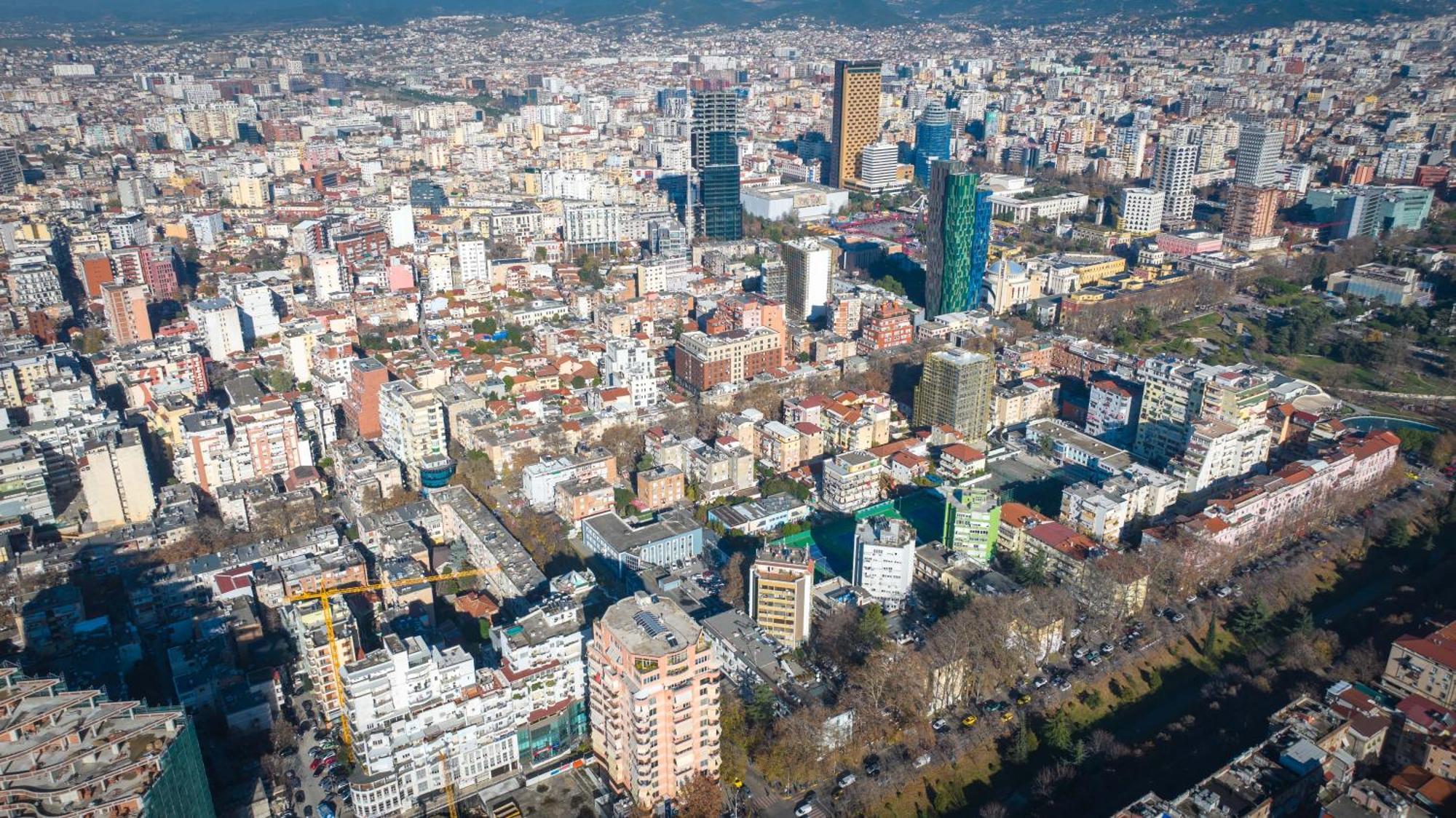 Hotel Aria Tirana Exteriér fotografie