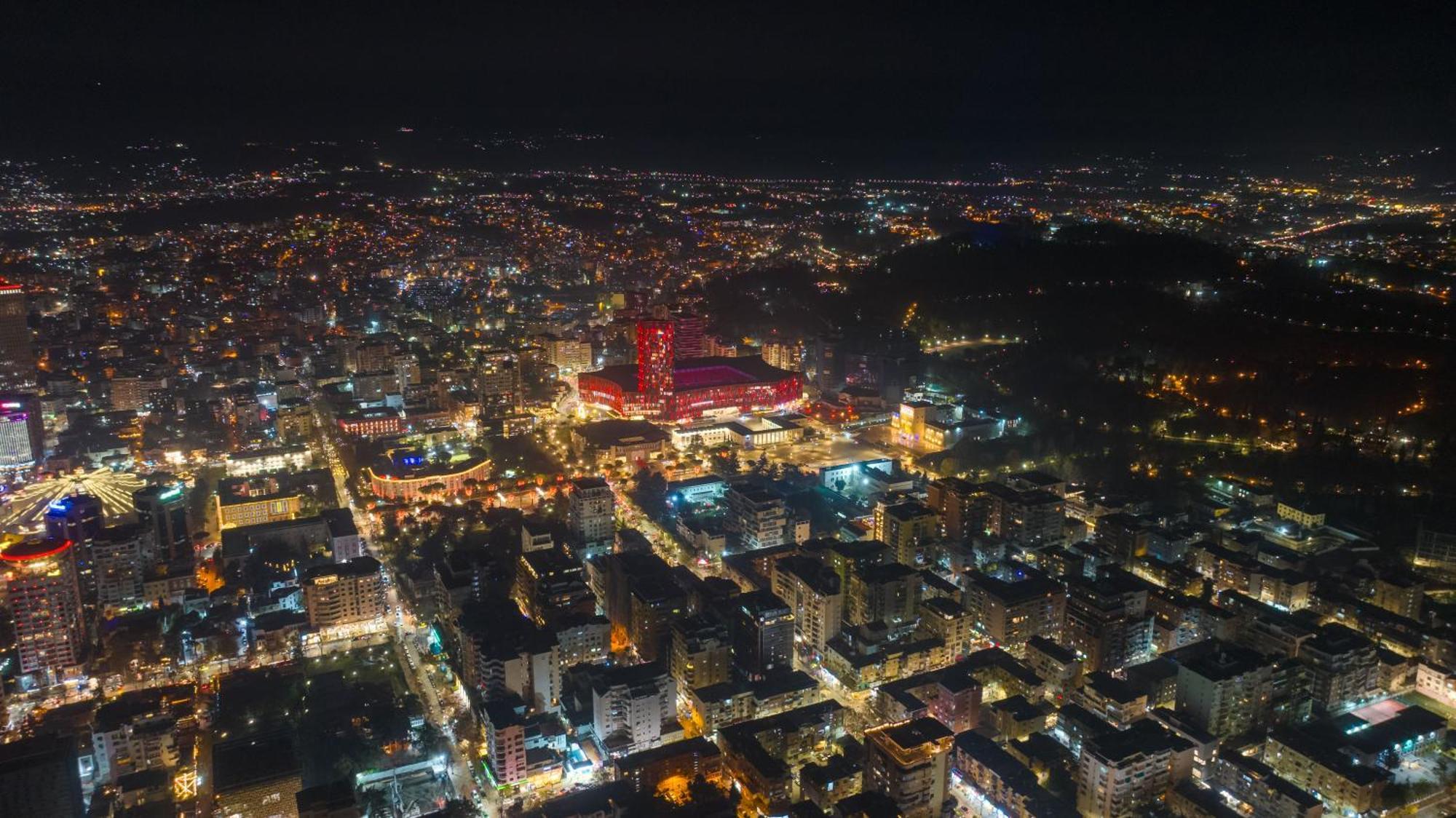 Hotel Aria Tirana Exteriér fotografie