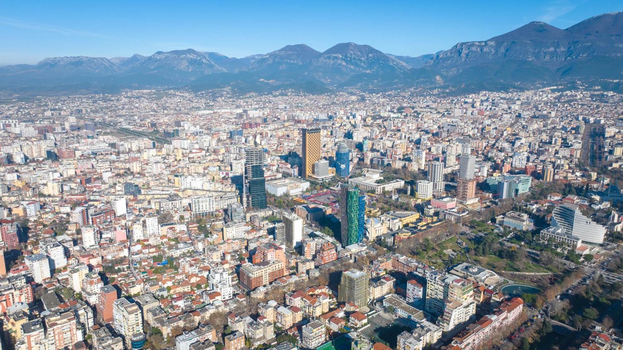 Hotel Aria Tirana Exteriér fotografie
